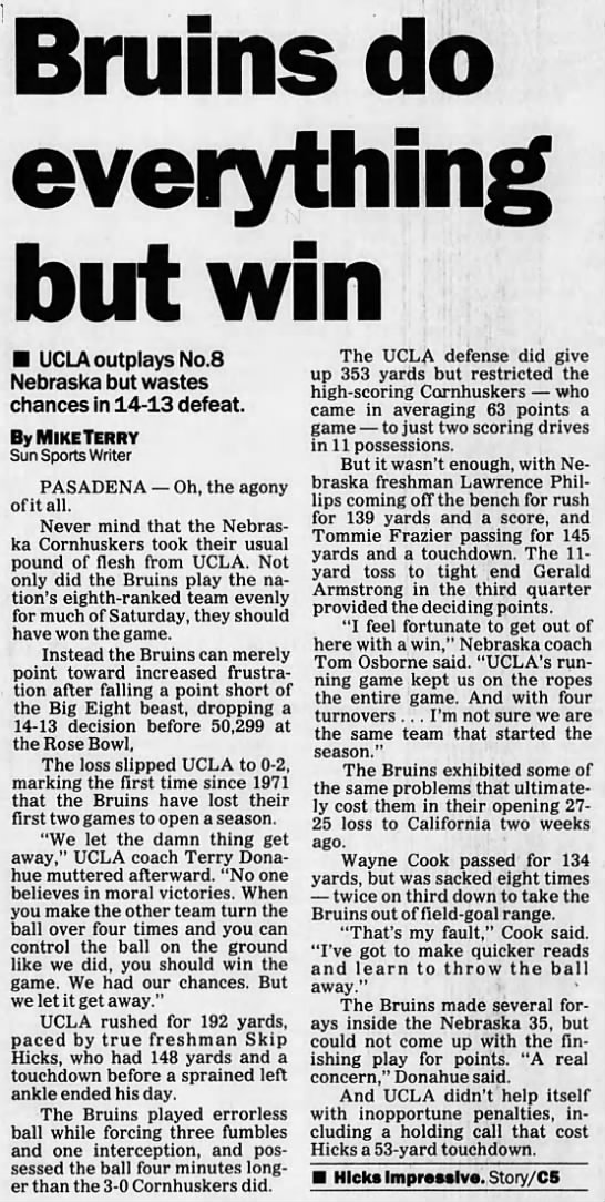 1993 Nebraska-UCLA, SBCS - 