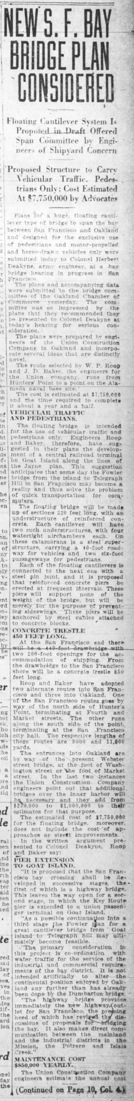 plans for floating bridge (p1) - 