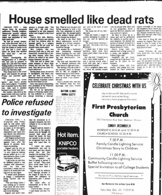 House smelled like dead rats - 