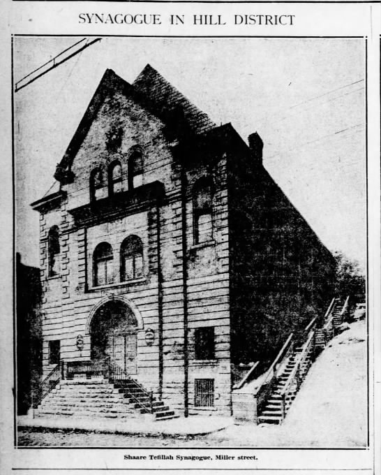 "Synagogue in Hill District" - 