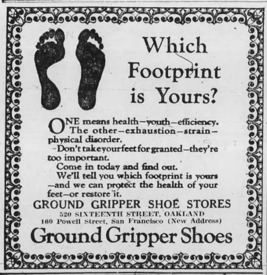 Ground Gripper Shoes -- 520 - 16th St. - 