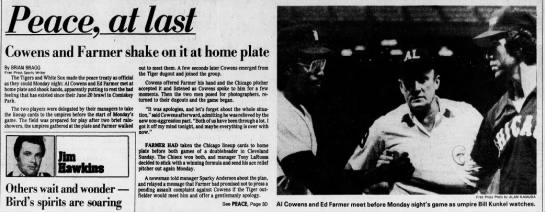 Tues 9/20/1980: Cowens-Farmer handshake (Detroit coverage) - 