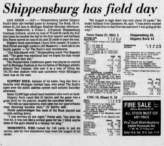 Shippensburg has field day - 