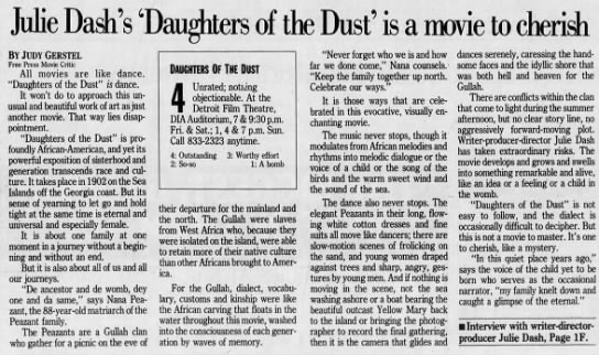 Daughters of the Dust* - 