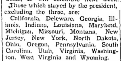 States that celebrated on the new Thanksgiving date in 1939