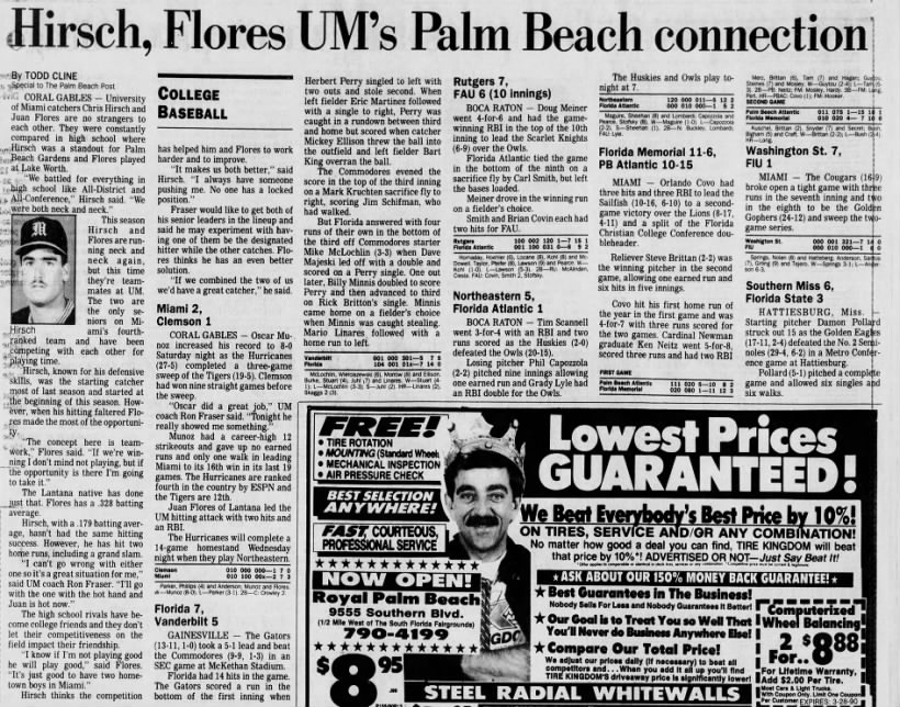 Juan Flores - March 25, 1990