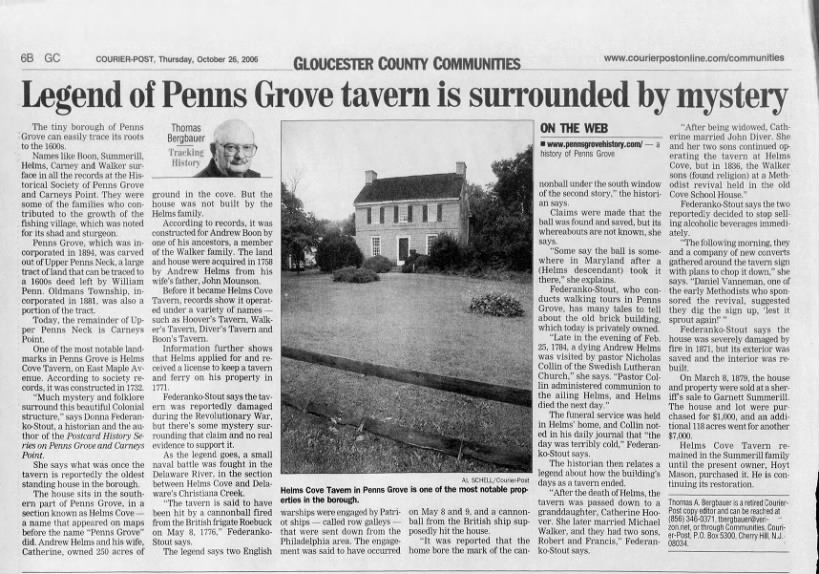 Courier_Post_Thu__Oct_26__2006_Legend of Penns Grove tavern