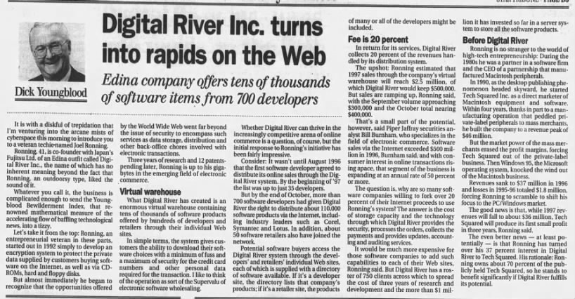 Digital River founding