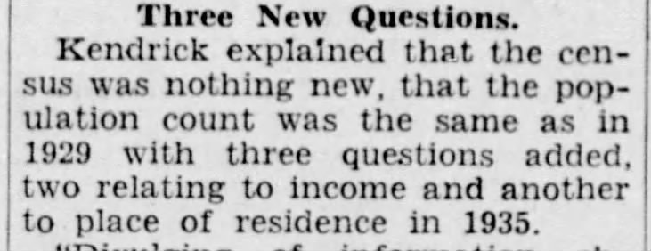 1940 census asks residence in 1935