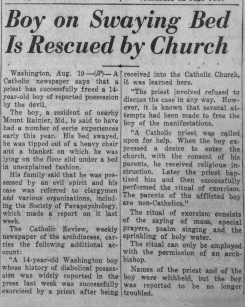 Boy on Swaying Bed Is Rescued by Church