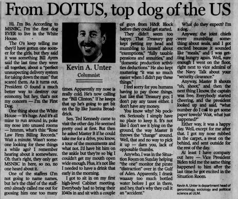 DOTUS-Dog Of The United States (2009).
