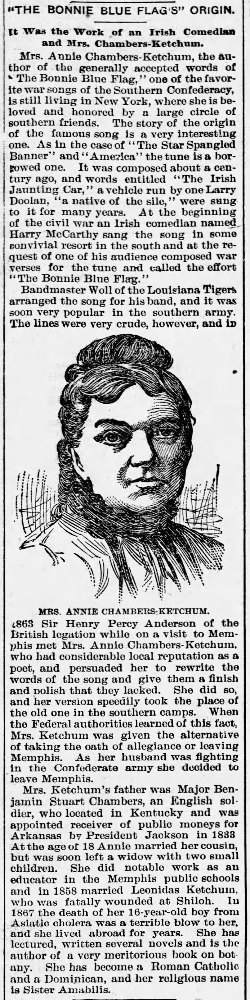 The other Annie Chambers