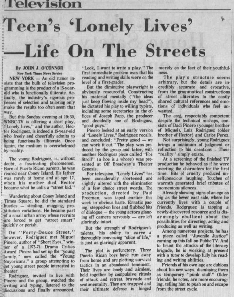 Forty-Deuce Street = 42nd Street (1975).