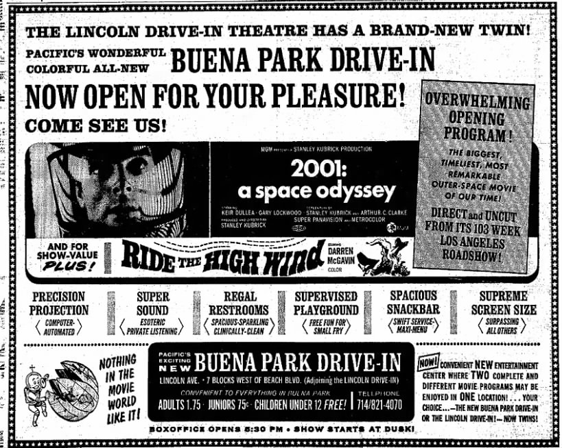 Buena Park Drive-In opening