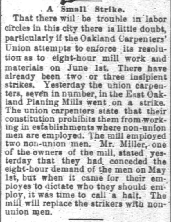 union carpenters strike