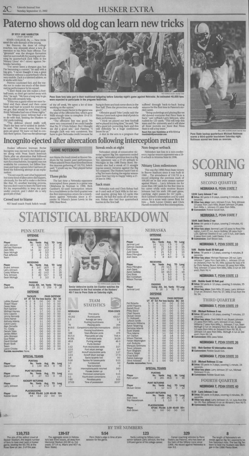 2002 Nebraska-Penn State LJS2
