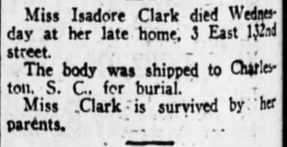 Obituary for Isadore Clark