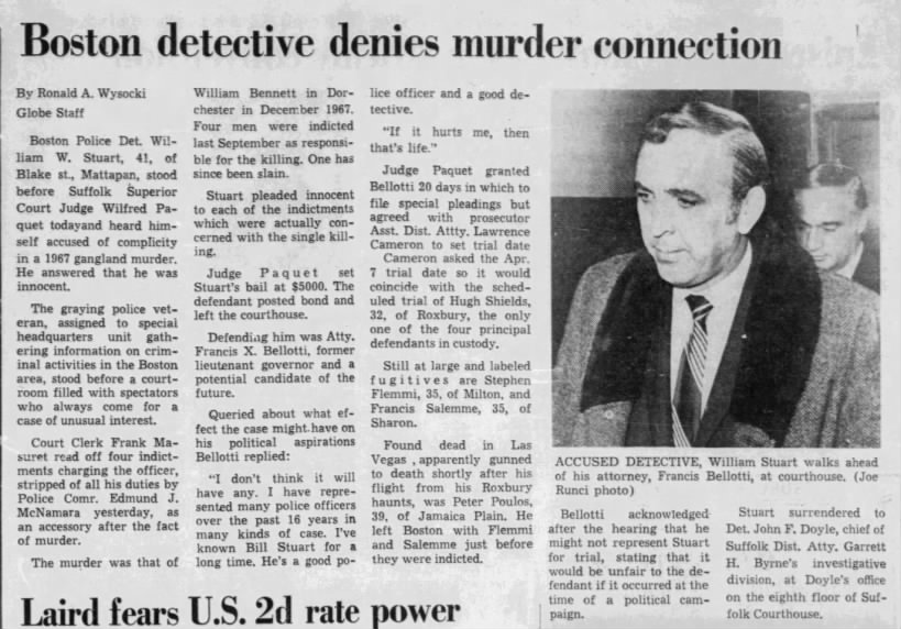 Billy Stuart Wimpy murder (20 Feb 1970)