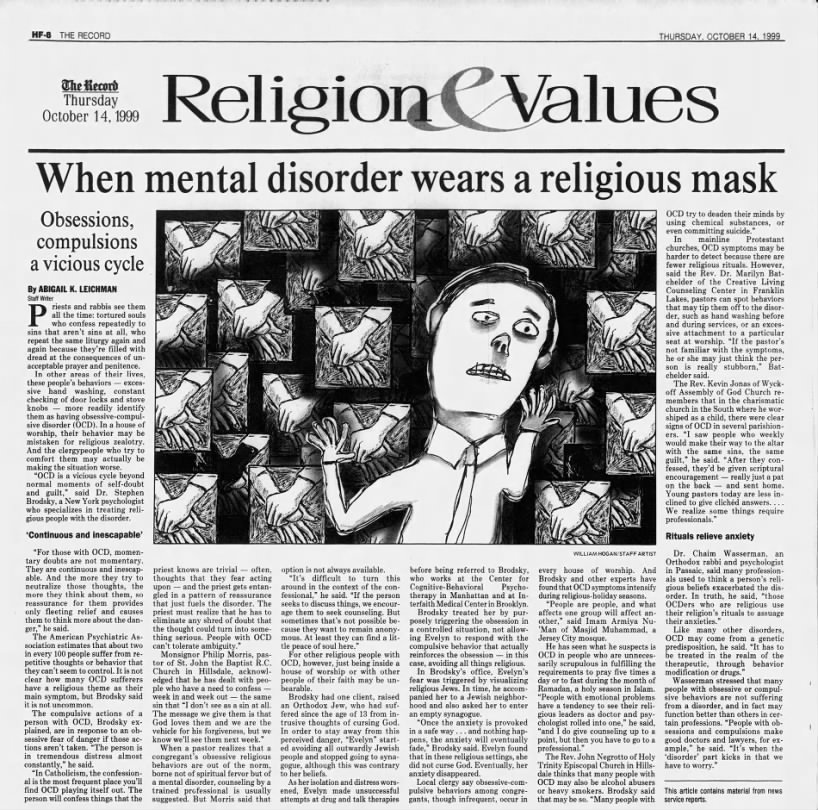 Bergen Record
When Mental Disorder Wears a Religious Mask (Abigail Leichman)