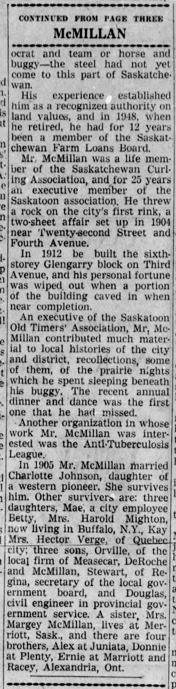 Star-Phoenix, Saskatoon SK 2 Dec 1949, Page 6