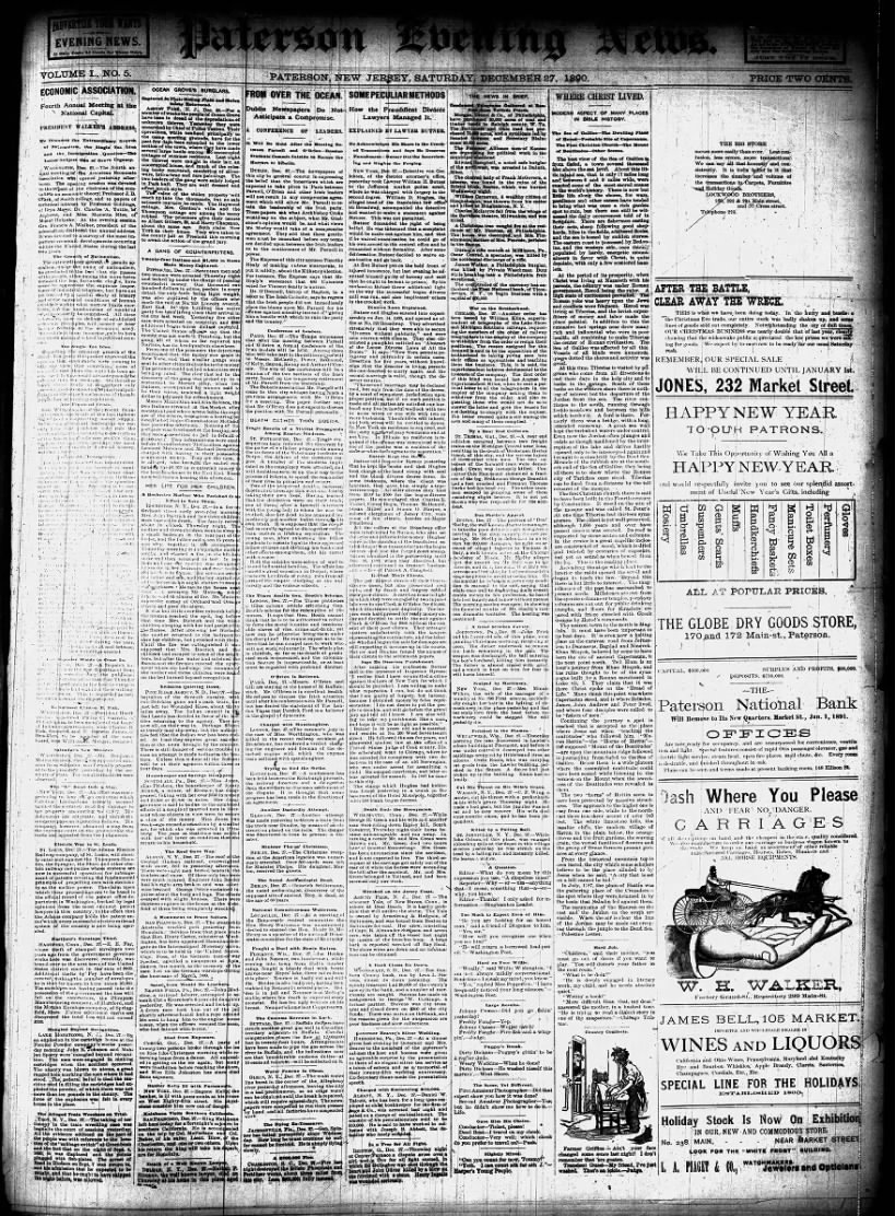 The News - December 1890