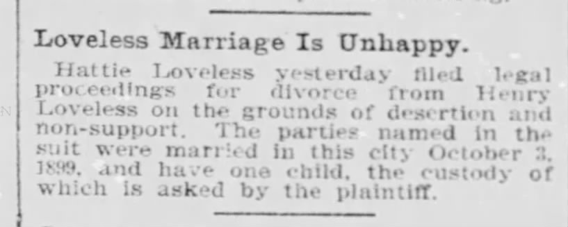 Loveless Marriage is Unhappy