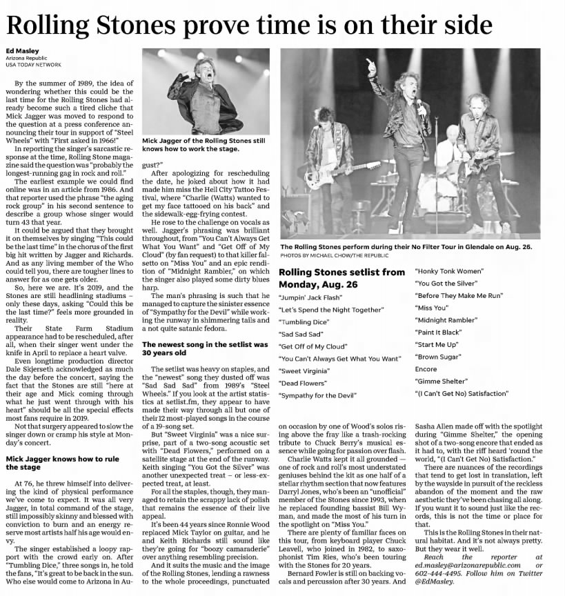 Rolling Stones prove time is on their side