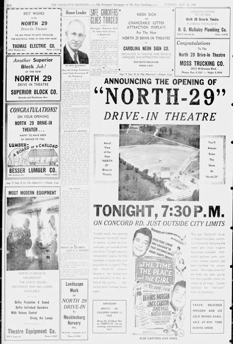 North 29 Drive-In opening