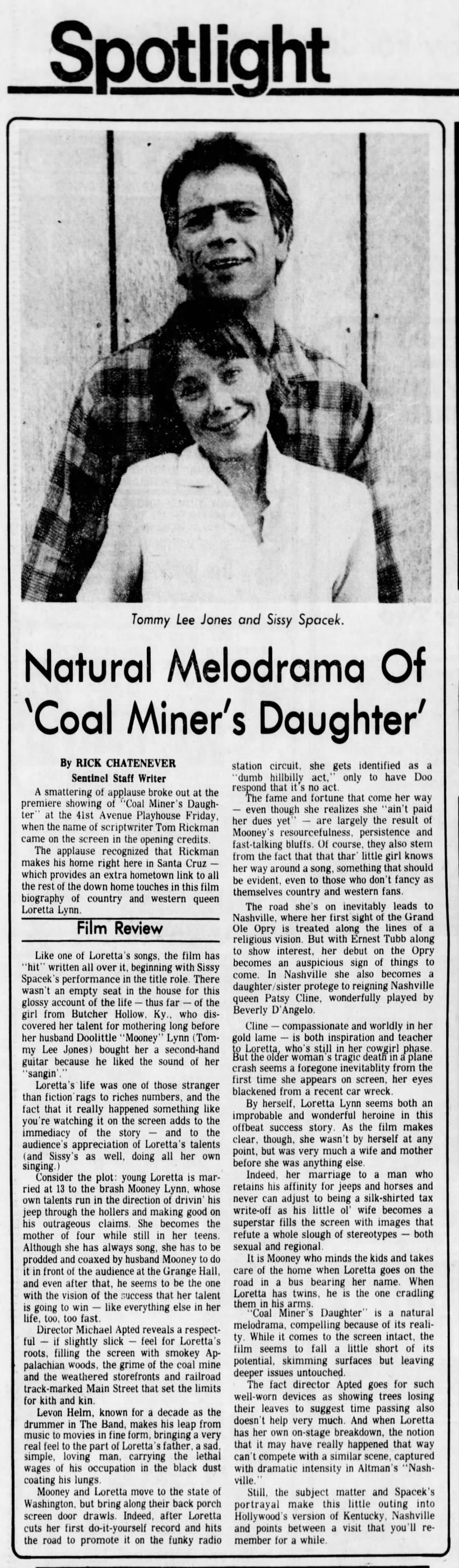 Coal Miner's Daughter *