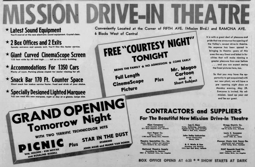 Mission Drive-In opening