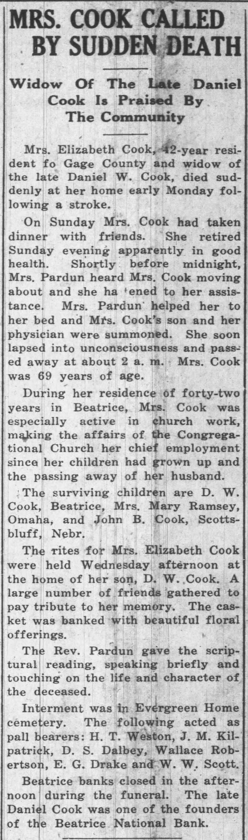 From the front page of the Thursday, Sept. 16, 1926 edition of The ...