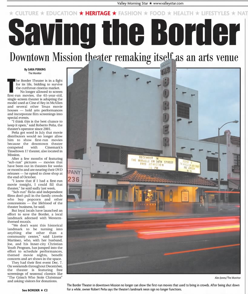 Saving the Border Theater