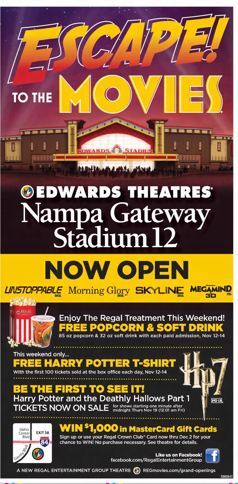 Edwards Nampa Gateway 12 opening