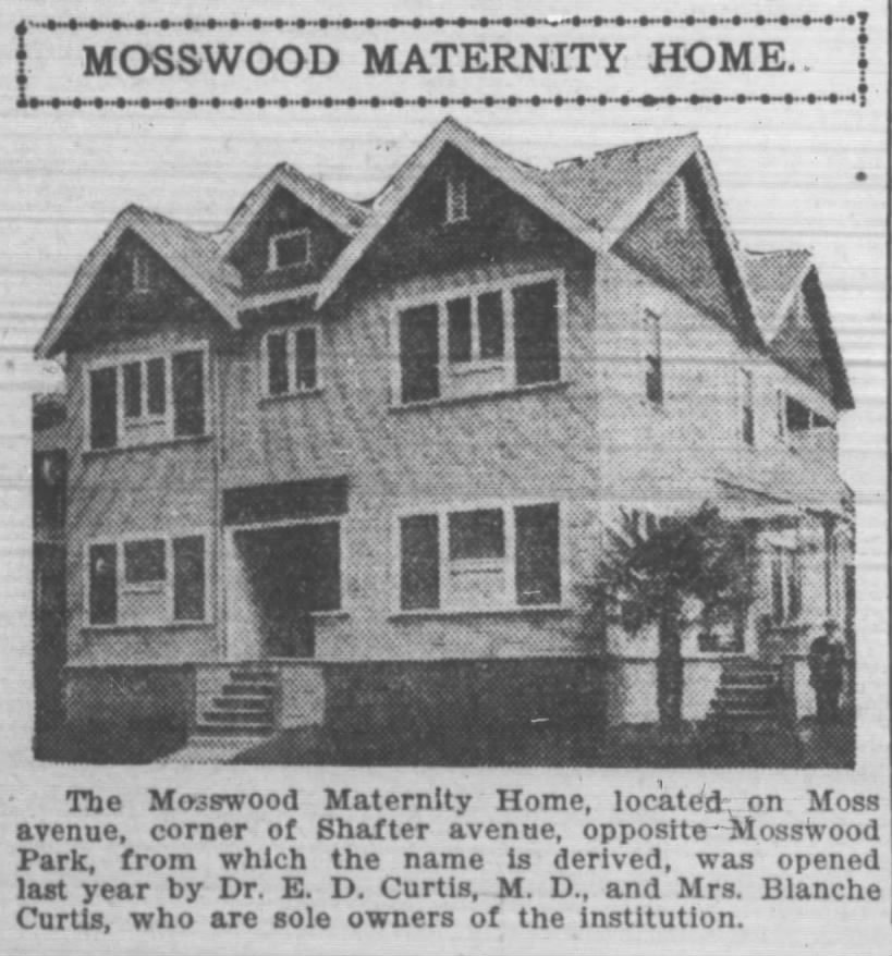 Mosswood Maternity Home