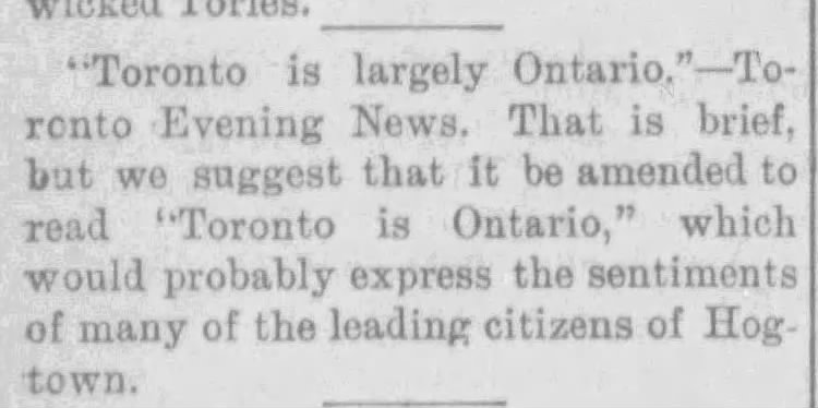 Hog-town=Toronto (1892).