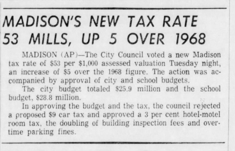 1968-12 Madison Room Tax