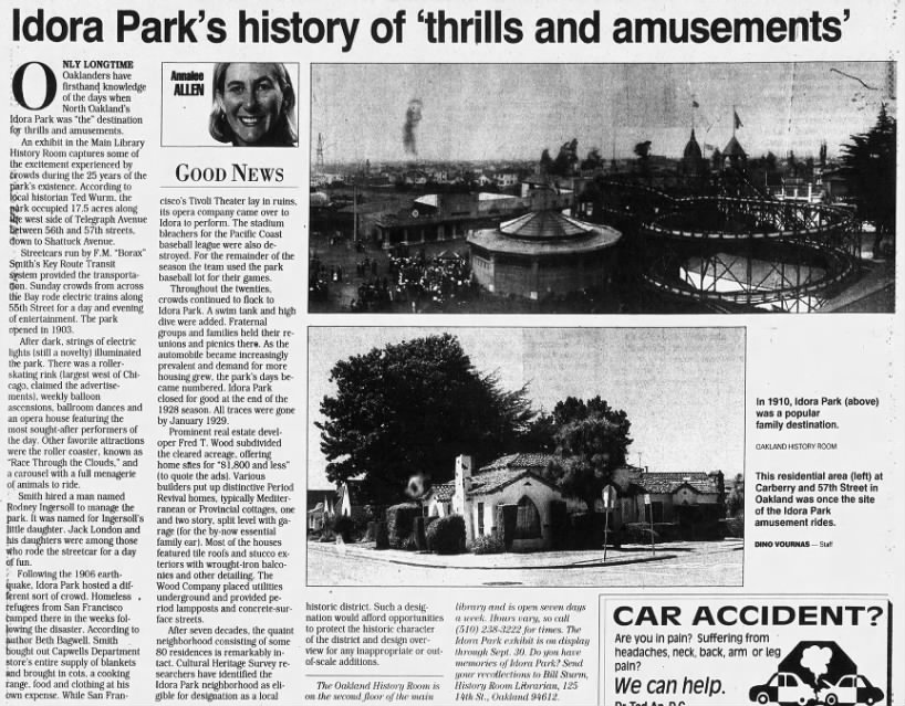 Annalee Allen
Idora Park's history of 'thrills and amusements'