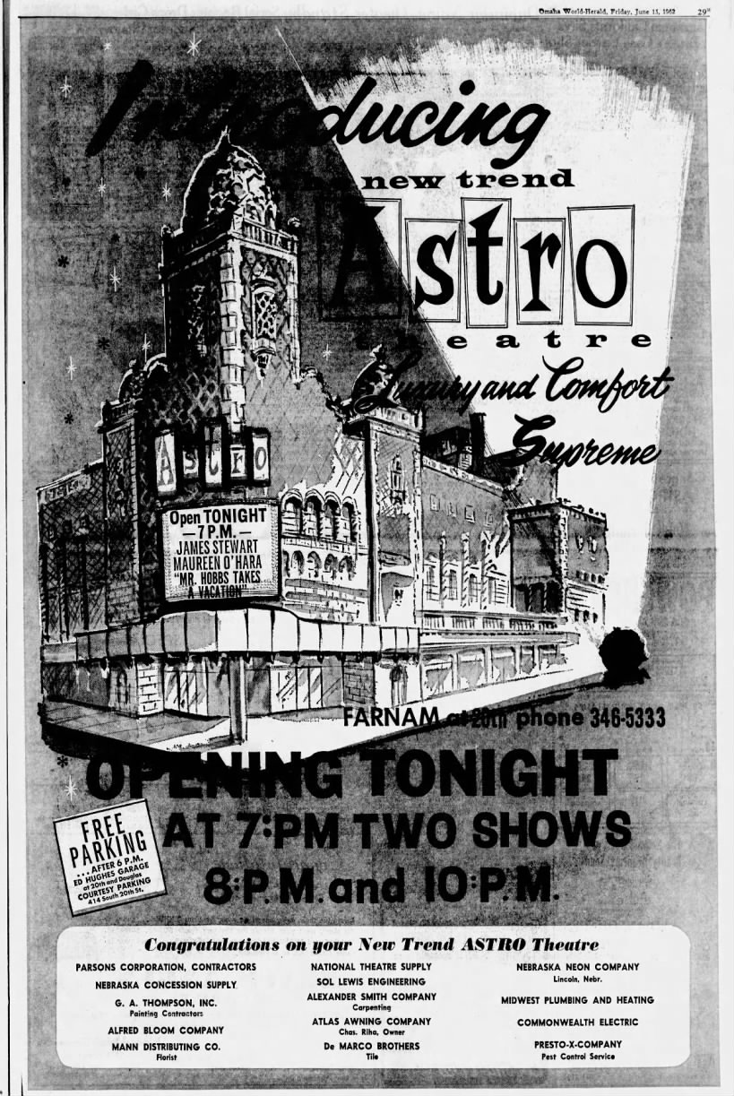 Astro theatre reopening