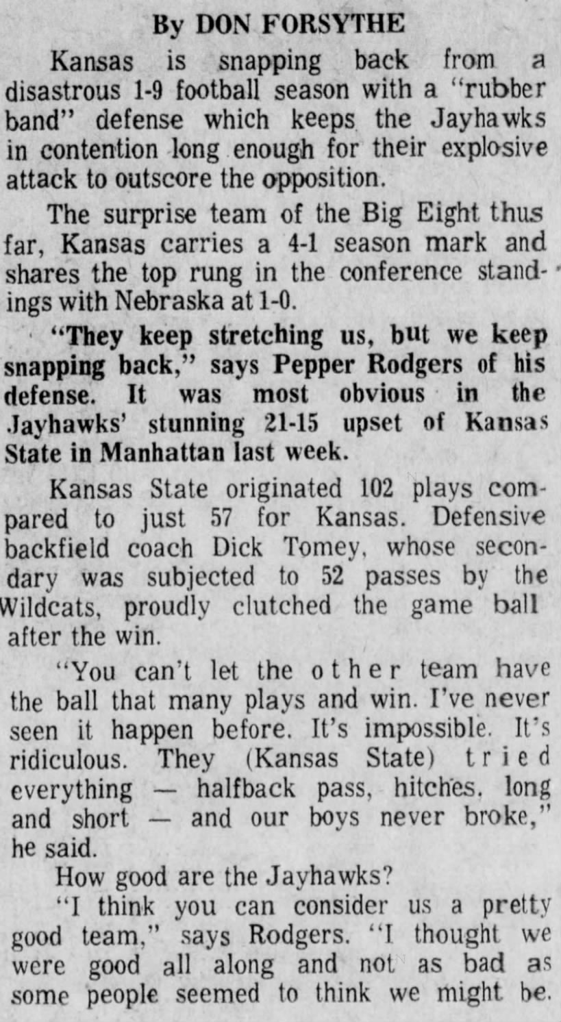1970.10 Know the Foe, Kansas 1/3