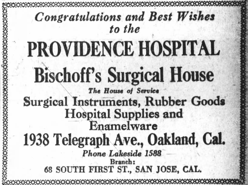 1926 ad + congrats to Providence