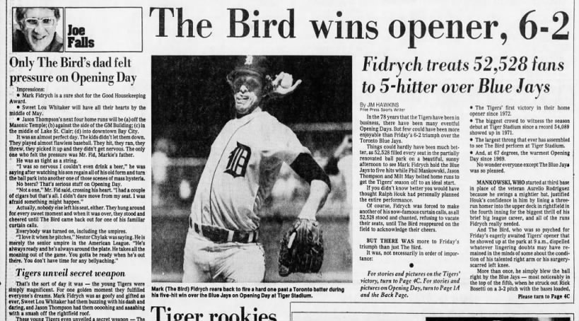 Sat 4/8/78: DFP '78 Opening Day coverage (pg 1 of 2)