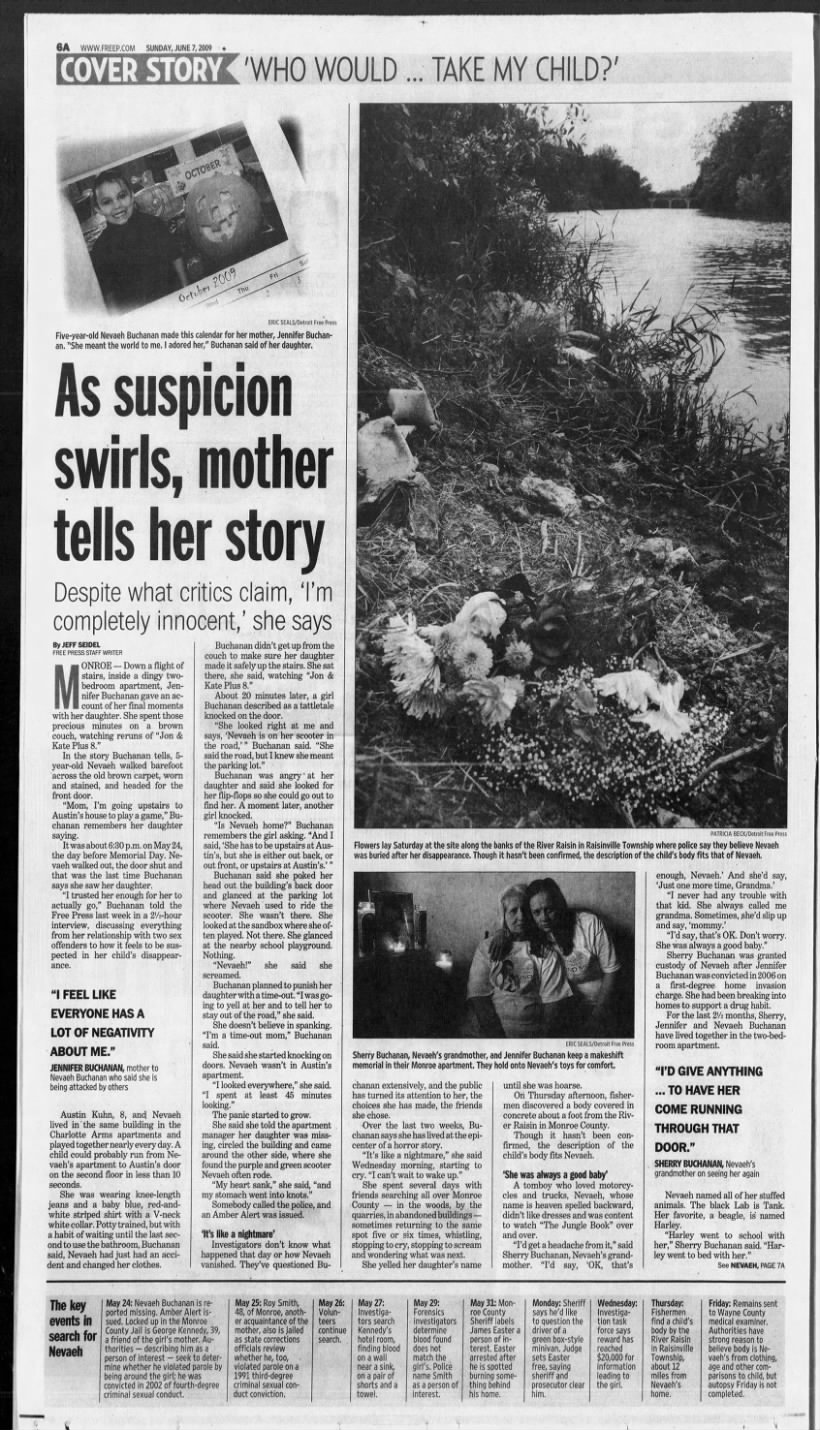 As Suspicion Swirls, Mother Tells Her Story