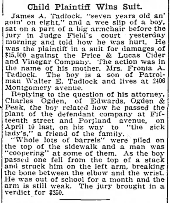 1909-James A. Tadlock-injured