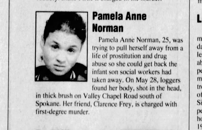 Pamela Anne Norman- 1992's homicide victims
