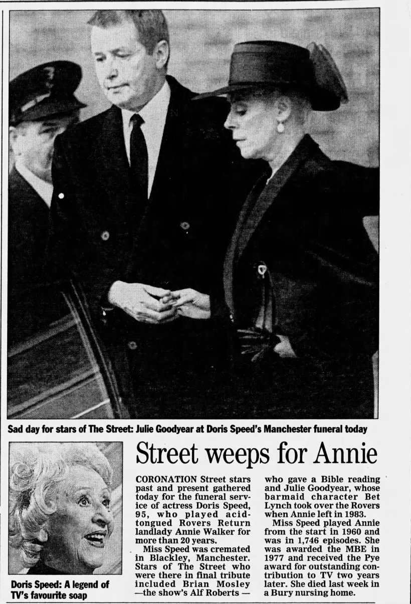 Street weeps for Annie