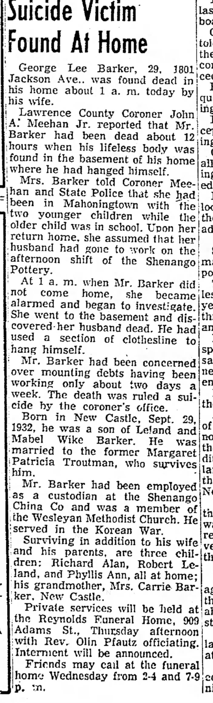 New Castle News, 14 Mar 1961, page 2