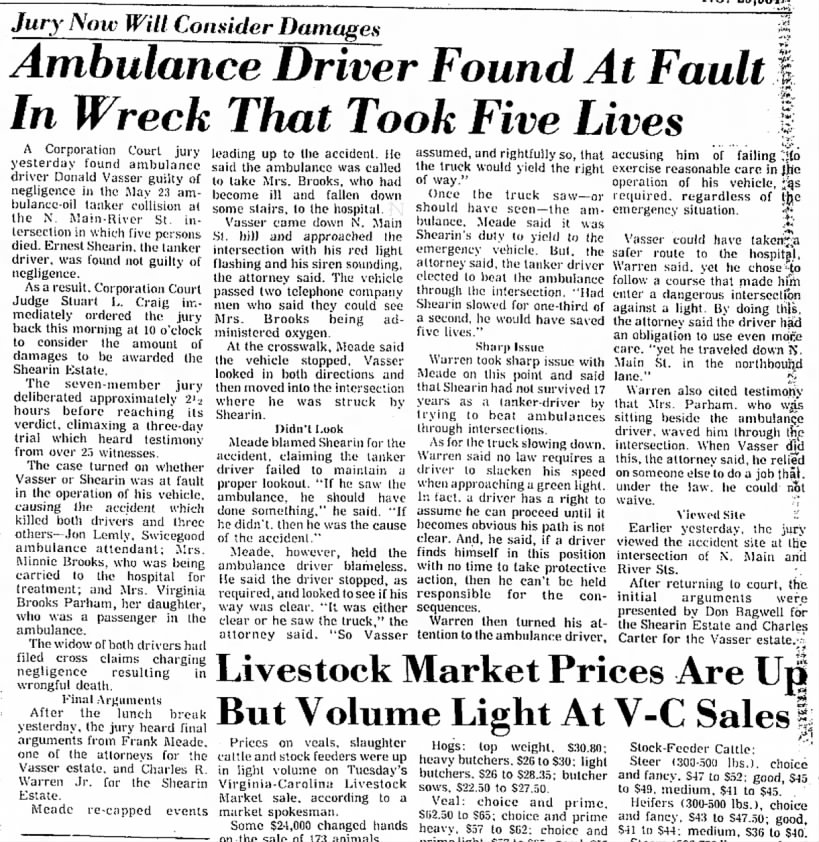 Ambulance - Truck Wreck