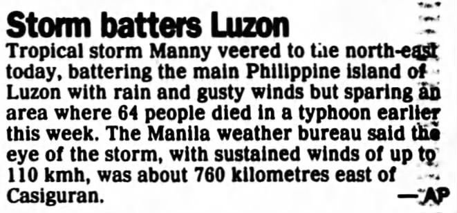 Storm batters Luzon