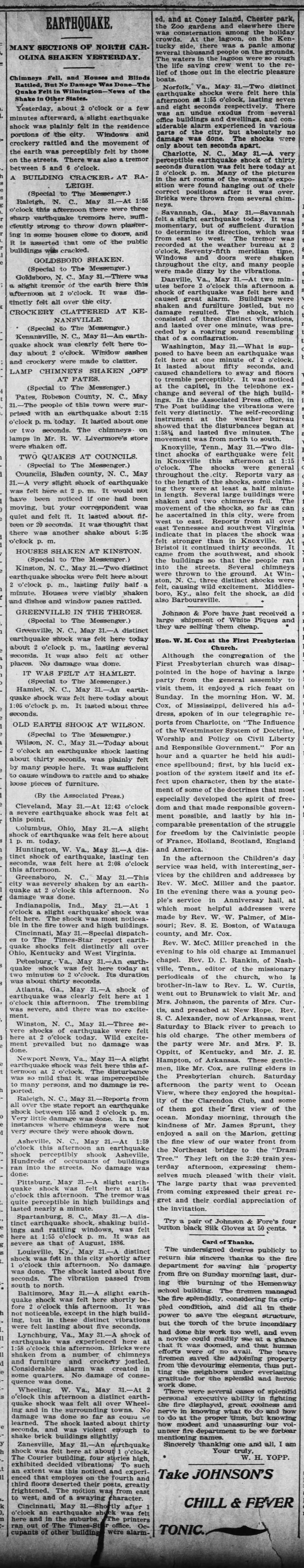 01 June 1897 The Wilmington Messenger (Wilmington, NC) p.4.