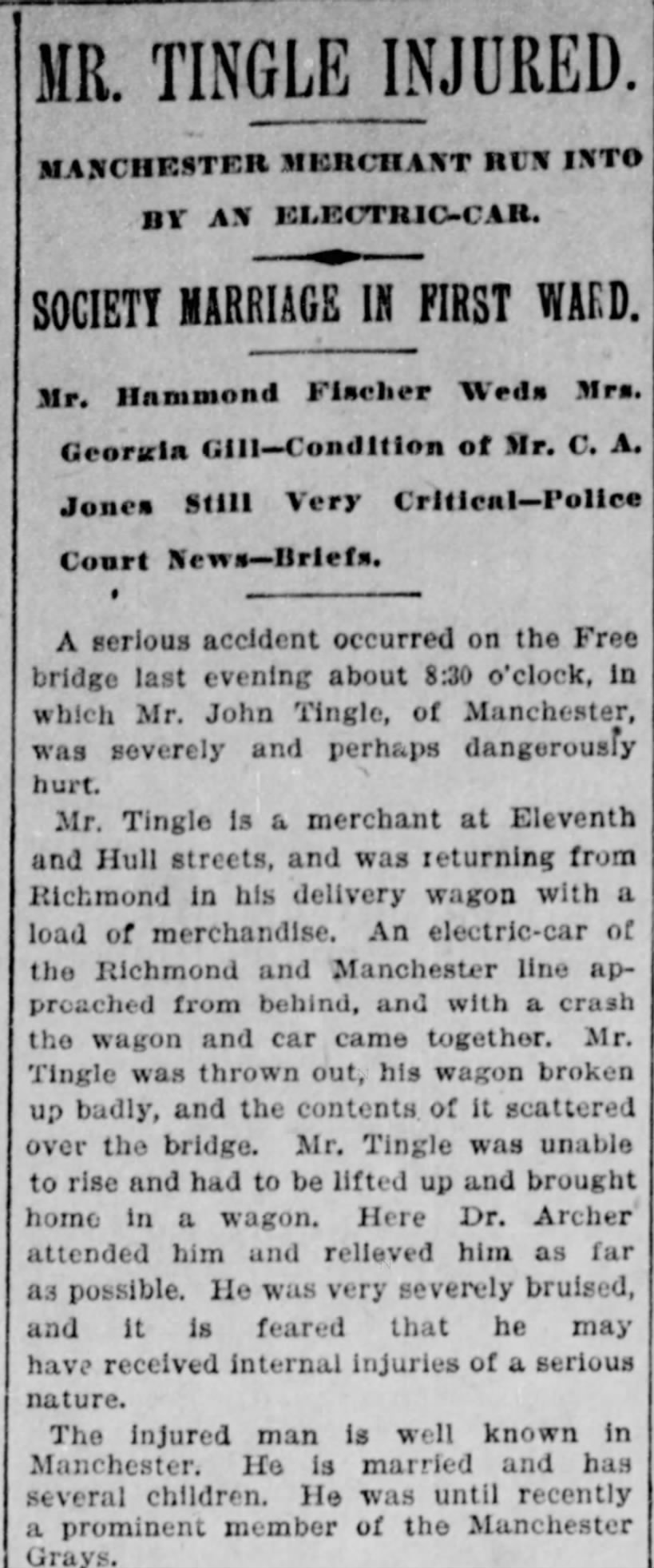The Richmond Dispatch
Wednesday Sept 21, 1898